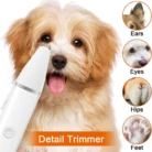 WanHuiShop New Dog Clippers Grooming Kit Hair Clipper-Low Noise Paw Trimmer- Rechargeable - Cordless Quiet Nail Grinder Shaver for Cats And Other Pets-2