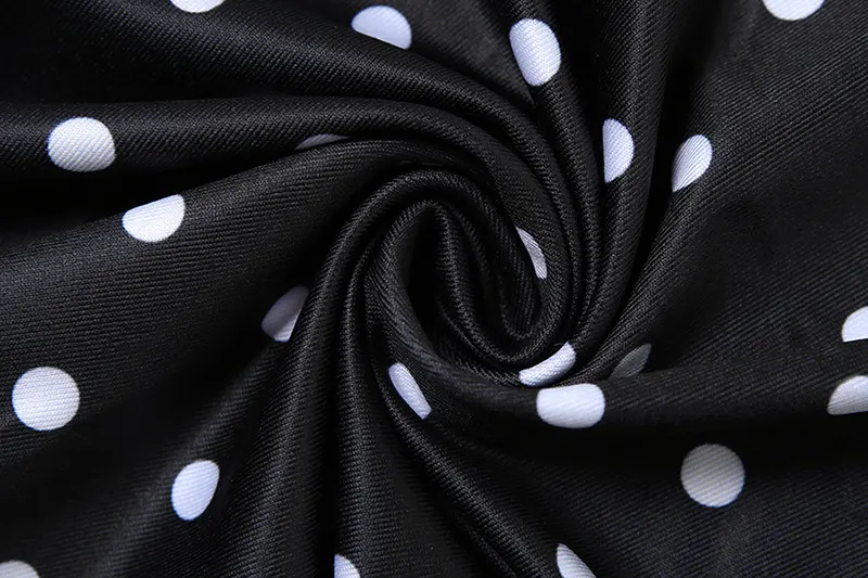 WanHuiShop New Women's Polka Dot Camisole Dress French Style Slim Fit Backless Skirt-12