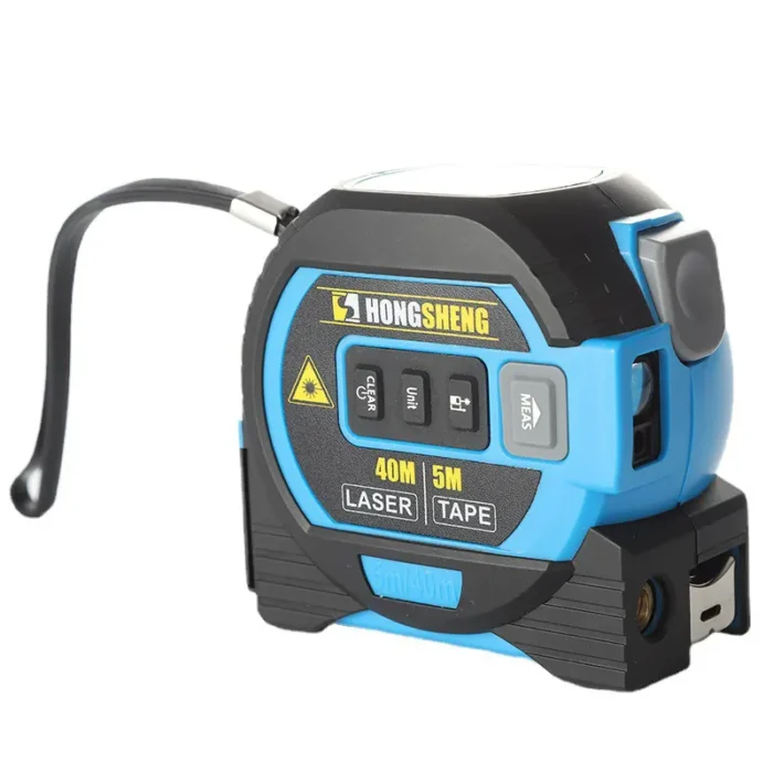 WanHuiShop New Infrared Laser Tape Measure High-Precision Rangefinder Crosshair Three In One Electronic Tape Measure Laser Measuring Ruler-2