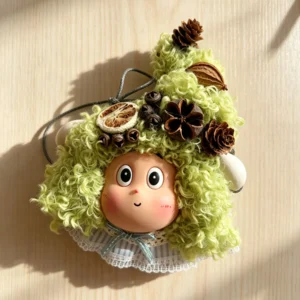 Wanhuishop Bean Sprout Doll Pendant Small Doll Handmade Pendant-6 Wanhuishop Bean Sprout Doll Pendant Small Doll Handmade Pendant-6