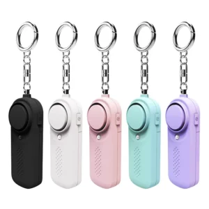 Wanhuishop 130dB Personal Alarm (AAA Battery-Operated) – Self-Defense Device for Women Children and the Elderly (SOS Alarm)-7