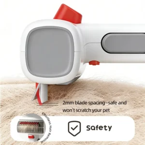 Wanhuishop Pet Grooming Tool 2-in-1 Comb for Dogs and Cats-3
