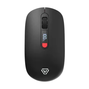 Wanhuishop Wireless Mouse with Battery Display (Bluetooth & 2.4G) – Silent Click