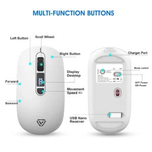Wanhuishop Wireless Mouse with Battery Display (Bluetooth & 2.4G) – Silent Click-7 Wanhuishop Wireless Mouse with Battery Display (Bluetooth & 2.4G) – Silent Click-7